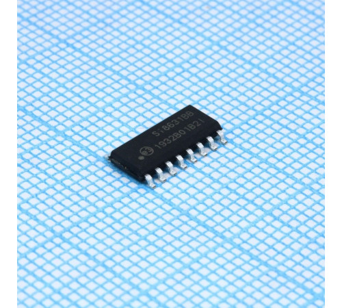 SI8631BB-B-ISR, Цифровой изолятор 2.5кВ общего применения 16SOIC SI8631BB-B-ISR, Цифровой изолятор 2.5кВ общего применения 16SOIC