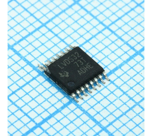 SN65LVDS32PW, Дифференциальный приемник счетверенный быстродействующий SN65LVDS32PW, Дифференциальный приемник счетверенный быстродействующий