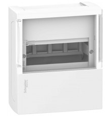 MINI PRAGMA ЩИТ НАВЕСНОЙ С ПРОЗРАЧ. ДВ. 1РЯД/4МОД,IP40,IK07,50А,2 клеммы,Италия