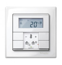 KNX ТЕРМОРЕГУЛЯТОР С ДИСПЛЕЕМ, БЕЛЫЙ, SM
