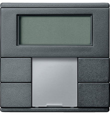 KNX ТЕРМОРЕГУЛЯТОР С ДИСПЛЕЕМ, АНТРАЦИТ, SM