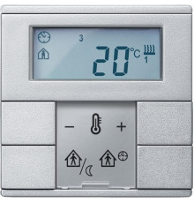 KNX ТЕРМОРЕГУЛЯТОР С ДИСПЛЕЕМ, АЛЮМИНИЙ, SM