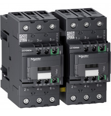 3Р РЕВЕРСИВНЫЙ КОНТАКТОР EVERLINK AC3 440В 65A, КАТУШКА УПР. 24В DC