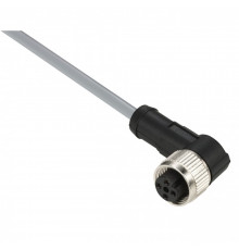 КАБ.С КОННЕКТ.М12,5PIN, РАЗЪЕМ, 2М,УГЛ.