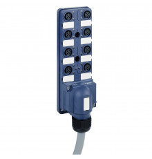 КЛЕММ БЛОК ПАССИВ IP67 8 КАНАЛ M12 С КАБ