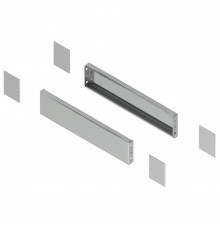 2 БОКОВЫЕ ПАНЕЛИ ЦОКОЛЯ 400x100 НЕРЖ. 316L
