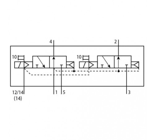 Распределитель с электромагнитным управлением Festo VSVA-B-T32U-AZD-D1-2AT1L Распределитель с электромагнитным управлением Festo VSVA-B-T32U-AZD-D1-2AT1L