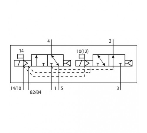 Распределитель с электромагнитным управлением Festo VUVG-B14-T32H-AZT-F-1T1L-EX2C Распределитель с электромагнитным управлением Festo VUVG-B14-T32H-AZT-F-1T1L-EX2C