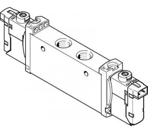 Распределитель с электромагнитным управлением Festo VUVG-L14-T32C-AT-G18-1H2L-W1 Распределитель с электромагнитным управлением Festo VUVG-L14-T32C-AT-G18-1H2L-W1