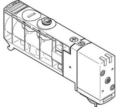 Распределитель с электромагнитным управлением Festo VUVB-S-M32C-AZD-Q4-1T1L Распределитель с электромагнитным управлением Festo VUVB-S-M32C-AZD-Q4-1T1L