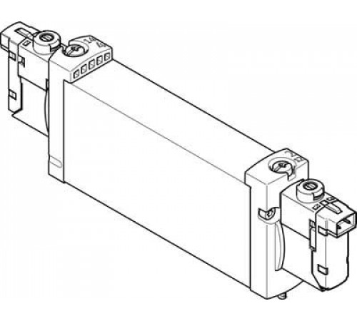 Распределитель с электромагнитным управлением Festo VUVG-B18-T32C-AZT-F-1H2L-W1