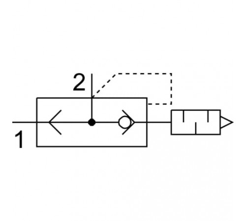 Клапан быстрого выхлопа Festo SEU-1/2 Клапан быстрого выхлопа Festo SEU-1/2