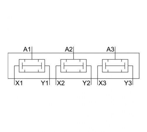 Блок И Festo ZK-PK-3-6/3 Блок И Festo ZK-PK-3-6/3