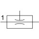 Эжектор базовый вакуумный пневматический Festo VN-10-L-T3-PI4-VI4-RO1