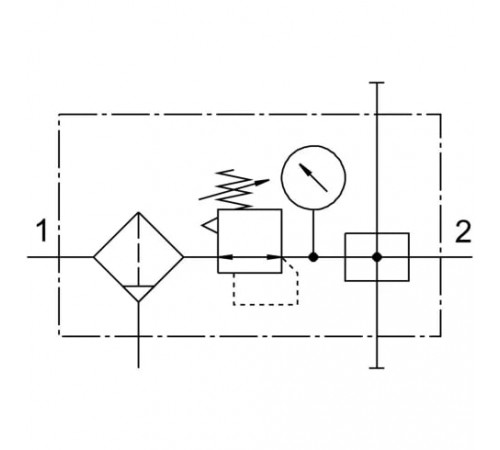 Блок подготовки воздуха Festo LFR-3/8-D-MIDI-KA Блок подготовки воздуха Festo LFR-3/8-D-MIDI-KA