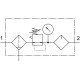 Блок подготовки воздуха Festo FRC-1/4-D-7-MINI-MPA