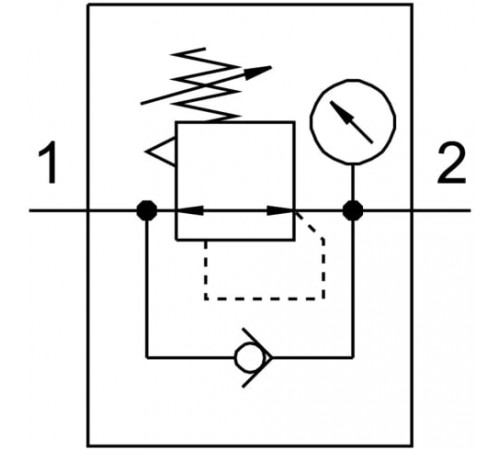 Регулятор давления Festo VRPA-CM-Q4-E Регулятор давления Festo VRPA-CM-Q4-E