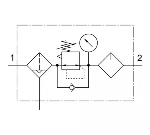 Блок подготовки воздуха Festo FRC-1-D-7-MAXI-A Блок подготовки воздуха Festo FRC-1-D-7-MAXI-A