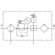 Блок подготовки воздуха Festo FRC-3/4-D-MAXI-KB
