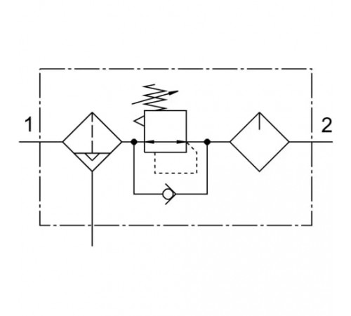 Блок подготовки воздуха Festo FRC-1-D-5M-O-DI-MAXI-A Блок подготовки воздуха Festo FRC-1-D-5M-O-DI-MAXI-A