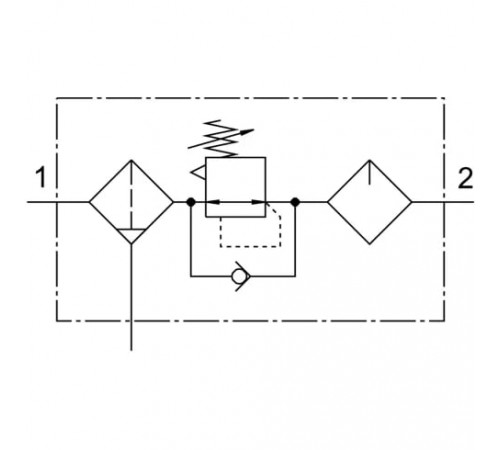 Блок подготовки воздуха Festo FRC-1-D-5M-O-DI-MAXI Блок подготовки воздуха Festo FRC-1-D-5M-O-DI-MAXI