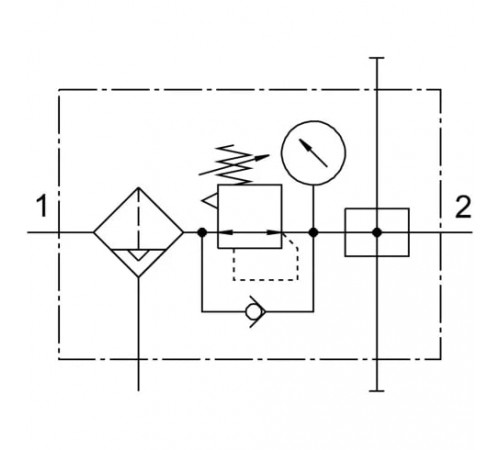 Блок подготовки воздуха Festo LFR-1/2-D-MAXI-KA-A Блок подготовки воздуха Festo LFR-1/2-D-MAXI-KA-A