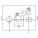 Блок подготовки воздуха Festo LFR-1/2-D-MAXI-KE-A