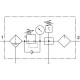 Блок подготовки воздуха Festo FRC-3/4-D-MAXI-KB-A