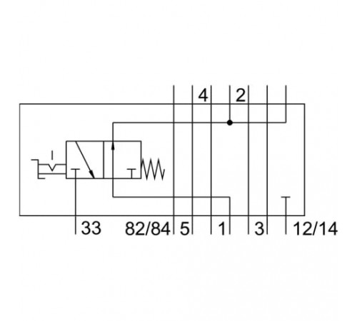Вертикальная изолирующая плита Festo VABF-S3-2-L1D1-C