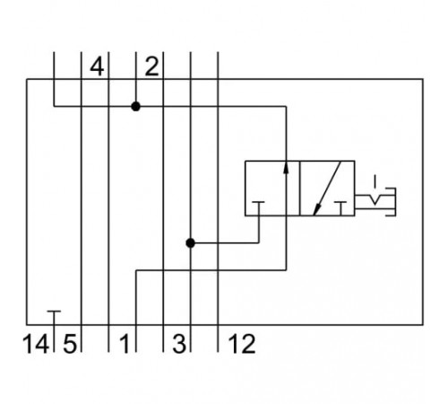 Вертикальная изолирующая плита Festo VABF-S1-2-L1D1-C