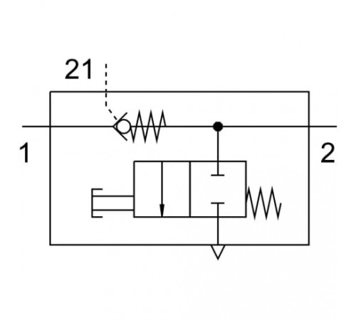 Обратный клапан Festo VBNF-LBA-G18-Q6 Обратный клапан Festo VBNF-LBA-G18-Q6