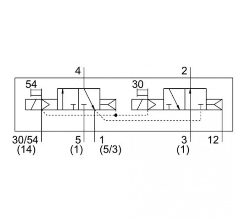 Распределитель с электромагнитным управлением Festo VSVA-B-T32W-AZD-D2-1T1L Распределитель с электромагнитным управлением Festo VSVA-B-T32W-AZD-D2-1T1L
