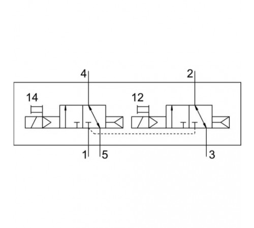Распределитель с электромагнитным управлением Festo VUVG-LK10-T32C-AT-M5-1H2L-S Распределитель с электромагнитным управлением Festo VUVG-LK10-T32C-AT-M5-1H2L-S