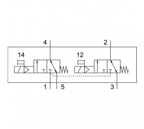 Распределитель с электромагнитным управлением Festo VUVG-L18-T32C-MT-G14-1R8L Распределитель с электромагнитным управлением Festo VUVG-L18-T32C-MT-G14-1R8L