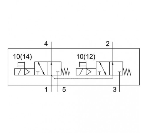 Распределитель с электромагнитным управлением Festo VUVG-L18-T32U-MT-G14-1R8L Распределитель с электромагнитным управлением Festo VUVG-L18-T32U-MT-G14-1R8L