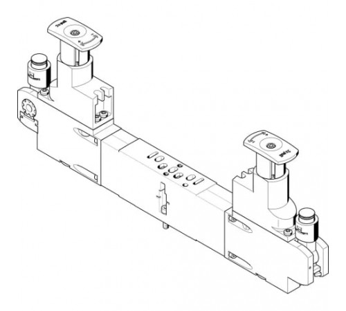 Блоки регуляторов Festo VABF-S3-2-R5C2-C-6 Блоки регуляторов Festo VABF-S3-2-R5C2-C-6