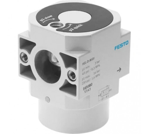 Клапан плавного пуска Festo HEL-D-MINI Клапан плавного пуска Festo HEL-D-MINI
