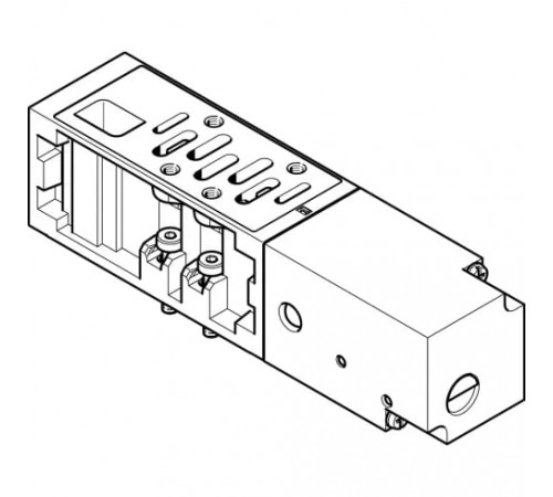 Вертикальная изолирующая плита Festo VABF-S1-2-L1D1-C