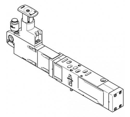 Блоки регуляторов Festo VABF-S4-1-R2C2-C-10E Блоки регуляторов Festo VABF-S4-1-R2C2-C-10E
