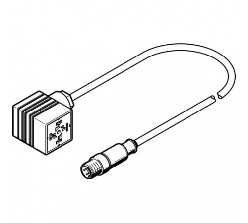 Соединительный кабель Festo NEBC-A1W3-K-0.3-N-M12G5