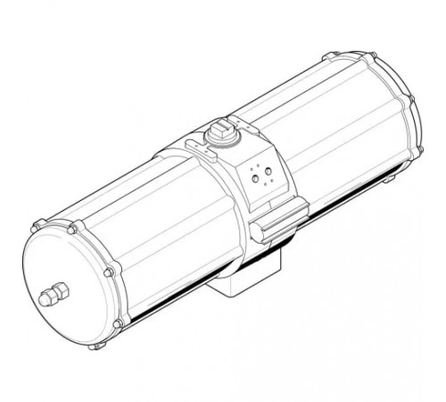 Неполноповоротный привод Festo DAPS-2880-090-RS3-F16
