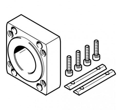 Корпус муфты Festo EAMK-A-R27-38A Корпус муфты Festo EAMK-A-R27-38A