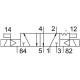 Распределитель с электромагнитным управлением Festo VUVS-LT30-B52-D-G38-F8