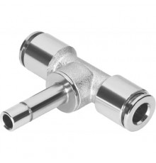 Тройник цанговый со втулкой Festo NPQM-T-Q4-S4-P10