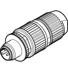 Штекер Festo NECU-S-M12G3-HX-Q7