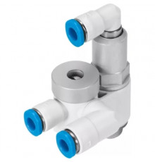 Дроссель с обратным клапаном Festo GRXA-HG-1/4-QS-6