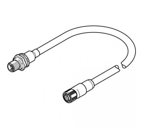 Кабель кодирующего устройства Festo NEBM-M12G12-RS-1.94-N-M12G12H Кабель кодирующего устройства Festo NEBM-M12G12-RS-1.94-N-M12G12H