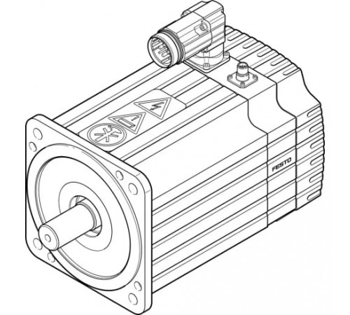 Серводвигатель Festo EMMS-AS-190-MK-HS-AM-S1 Серводвигатель Festo EMMS-AS-190-MK-HS-AM-S1
