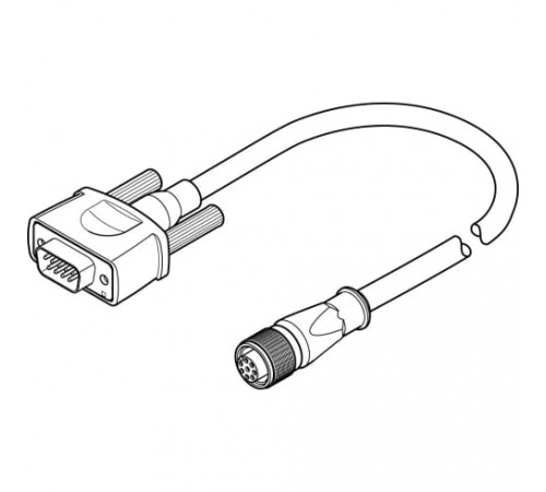 Кабель кодирующего устройства Festo NEBM-M12G8-E-10-S1G9 Кабель кодирующего устройства Festo NEBM-M12G8-E-10-S1G9