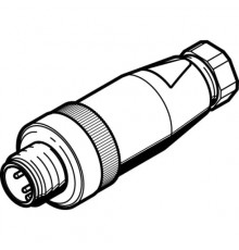 Штекер Festo NECU-S-M12G4-P1-Q6-IS